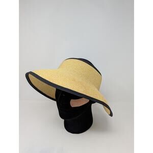 Callaway Roll Up Visor Sun Hat Straw Hat Golf Gardening Paper Polyester